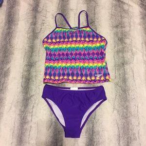 Girls 2 piece swimsuit by Speedo